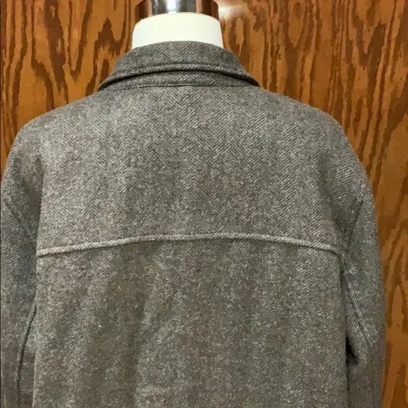 Gap Zipper Wool OverCoat - Picture 11 of 12